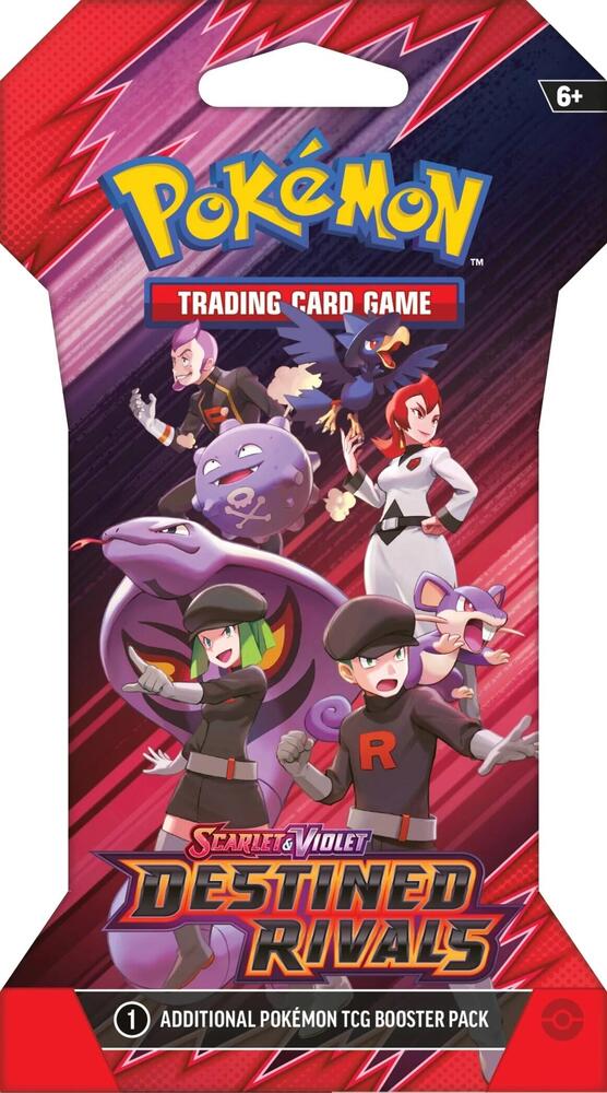 Sleeved Destined Rivals Booster Pack